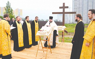 В Солнечногорском районе появится храм святого Георгия Победоносца