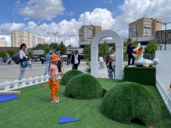 Летняя площадь Юности в Зеленограде