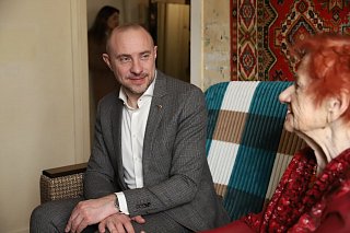 Партийцы Солнечногорска встретились с бывшей узницей концлагеря