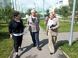 Партийцы Солнечногорска провели мониторинг благоустройства в ТУ Андреевка 