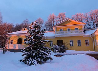 Новогодняя программа "Наперегонки с Дедом Морозом" в усадьбе Боблово