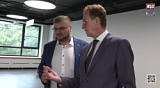 Префект Зеленограда Анатолий Смирнов посетил в День знаний отремонтированную школу в 11 микрорайоне