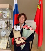 Преподавателя из Солнечногорска наградили знаком «За заслуги перед Московской областью» III степени
