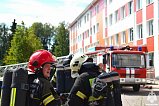 В детском центре ГКБ имени М.П. Кончаловского прошла пожарная тренировка