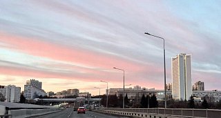 Закат над Зеленоградом