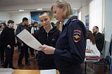 Солнечногорские полицейские приняли участие в акции «Татьянин день»
