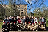 Партийцы Солнечногорска высадили аллею памяти в Московском областном госпитале для ветеранов войн 