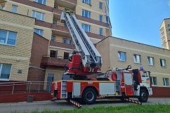 В Зеленограде отработали спасение на высотном здании