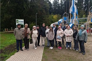 Глава управы Старое Крюково Максим Хлудов провел традиционный обход территории