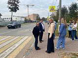 Единороссы Солнечногорска провели мониторинг безопасности дорог у образовательных учреждений