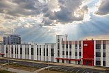 В двух корпусах технопарка «Алабушево» завершили фасадные работы