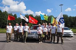 Зеленоград встретил автоколонну из Пензы