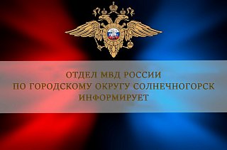 В Солнечногорске задержан подозреваемый в краже телефона 