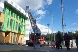 Зеленоградские пожарные провели учения в спорткомплексе «Спутник-Арена»