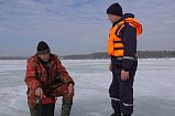Солнечногорские спасатели предупреждают об опасности выхода на весенний лед