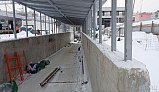 На станции «Зеленоград-Крюково» продолжаются строительные работы