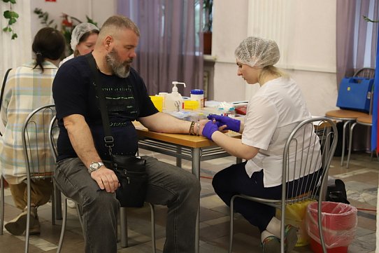 Более девяти литров крови собрали на Дне донора в Солнечногорске