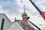 В районе Крюково ведется строительство храма в честь Святого великомученика Георгия Победоносца