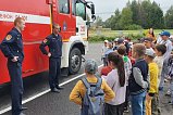 «Техноканикулы» с пожарными продолжаются