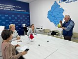 В общественной приемной состоялась встреча с руководителем Солнечногорского отделения Союза садоводов России Игорем Коноваловым