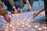 «Журавлиный клин из тысячи огней»: в Солнечногорске прошла трогательная акция «Свеча памяти»