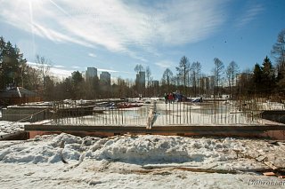 В строящемся храме «Скоропослушница» завершены работы по нулевому этапу