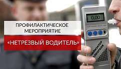 Госавтоинспекция проводит профилактическое мероприятие «Нетрезвый водитель»