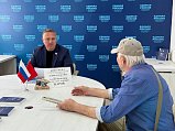В Единой России Солнечногорска прошёл еженедельный приём граждан