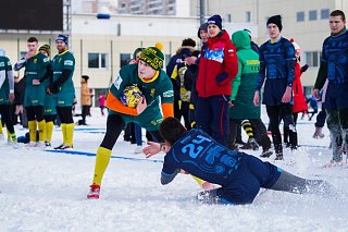 В субботу в Зеленограде пройдет регбийный фестиваль «Снежное регби»