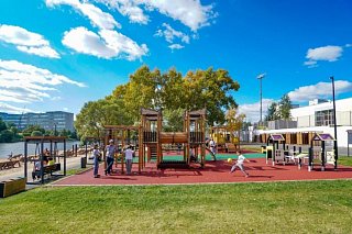 В Зеленограде благоустроили зону отдыха у воды