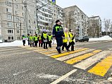 Солнечногорские автоинспекторы проводят профилактическое мероприятие «Пешеходный переход»