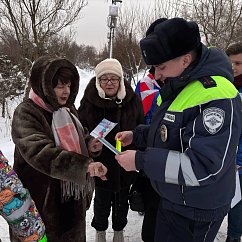 Единороссы Солнечногорска провели профилактическую акцию «Засветись» 