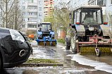 Почти 500 км дорог помыли в городском округе Солнечногорск с начала апреля