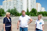 Реконструкция стадиона в Солнечногорске под партийным контролем 