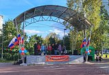На сцене народного парка «Панфиловский» торжественно отпраздновали День Силино