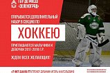 МКСШ «Зеленоград» приглашает в хоккейную секцию