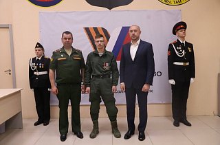 Участнику СВО из Солнечногорска вручили Орден Мужества