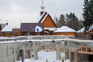 В Силино продолжается строительство нового храма