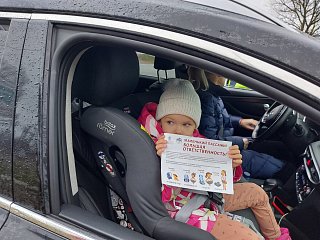 Госавтоинспекция Солнечногорска проводит мероприятие «Ребенок – пассажир» 11 января